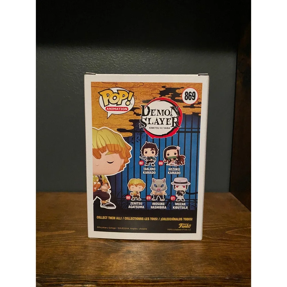 Demon Slayer Zenitsu Agatsuma‎ Pop Animation Vinyl Figure 869